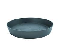 Plastiken TES - Plato Redondo Ø28 cm para Macetas de 38 cm. Antracita