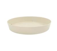 Plastiken TES - Plato Redondo Ø28 cm para Macetas de 38 cm. Ecru