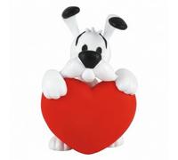 Plastoy astérix figura idéfix corazón rojo - pvc - 6 cm