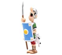 Plastoy astérix figura romain mordido por idéfix - pvc - 7 cm