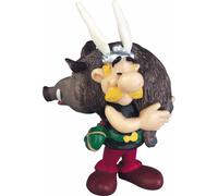 Plastoy astérix figurita astérix llevando un jabalí - pvc - 6 cm