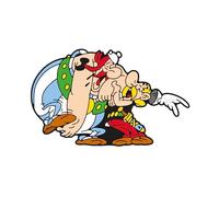 Plastoy Astérix Imán Astérix y Obélix riendo - PVC magnético - 4 cm