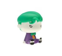 Plastoy DC COMIC- Hucha Chibi SUPERMAN,BATMAN,JOCER,HARLEY QUINN,MULTICOLOR,REGALO,ANIME,FIGURA COLECCION,