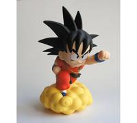 Plastoy dragon ball hucha son goku niño sobre la nube mágica - plás