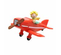 Plastoy el principito figurita el principito en su avión - resina - 5