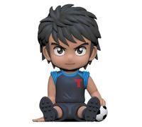 Plastoy - Figura Hucha Captain Tsubasa Kojiro Hyuga PLYSD080238 para coleccionistas y fans del anime, diseño detallado y funcional para ahorro, tamaño 13 cm ideal para estanterías y vitrinas Medium