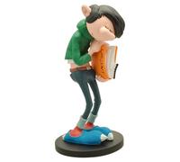 Plastoy Gaston Lagaffe Figurita Gaston con expediente urgente - Resina - 17 cm