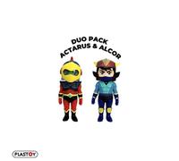 Plastoy Goldorak Dúo de figuras Alcor y Actarus - Plástico - 7 cm
