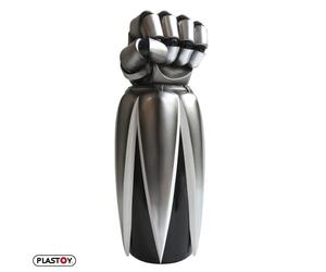 Plastoy Goldorak Figura Météo Punch negro y plata edición limitada - Resina - 50 cm