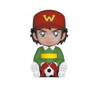 Plastoy - Hucha coleccionable de Genzo Wakabayashi de Captain Tsubasa PLYSD080239 para fans de anime y fútbol, figura decorativa resistente con diseño detallado y colores vibrantes, ideal como regalo