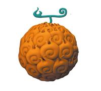 Plastoy one piece hucha fruta pyro - pvc - 12 cm
