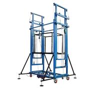 Plataforma de andamio eléctrica - Plataforma elevadora móvil plegable con altura ajustable para construcción y mantenimiento