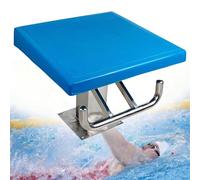 Plataforma de buceo para piscina, tabla antideslizante, carga de 600 libras, inclinación de 15°, para piscinas enterradas sobre el suelo