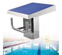 Plataforma de buceo para piscina, tabla de saltar resistente con base de acero inoxidable, capacidad de carga de 280 kg, bloque de arranque profesional para piscina