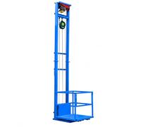 Plataforma de elevación eléctrica, elevador de carga móvil resistente con altura ajustable para almacén, muelle, uso en interiores y exteriores