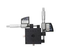 Plataforma de micrómetro Glomora, SEMXY80-AS con pantalla digital 80x80 mm 0,002 mm Plataforma de etapa lineal X Etapa lineal para maquinaria de producción, equipos de inspección