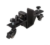 Plataforma giratoria para puerta de instalación de puertas, carrito industrial de metal para paneles de yeso y paneles, almohadillas antideslizantes, carga máxima de 75 kg, Reino Unido (1 unidad)