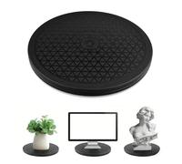 Plataforma Giratoria, Plataforma Giratoria De 360 Grados, Multifuncional, Plato Giratorio Circular, Plataforma Giratoria Giratoria, para PortáTiles, Monitor, TV, Altavoces, Manualidades, Plantas