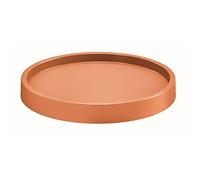 Plataforma móvil para macetas - con Ruedas Mobile Saucer Round, Dimensiones (mm) 292x292x57, Color Terracota