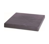 Plataforma móvil para macetas PROSPERPLAST de plástico cuadrada con 4 ruedas 29,2 x 29,2 x 4 cm en color antracita