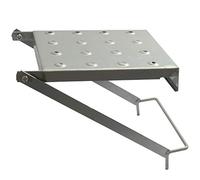Plataforma para Escalera, Plataforma de Trabajo de Escalera Antideslizante, Herramientas Trabajo Estante para Todas Escaleras Sostiene 180kg