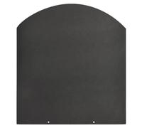 Plataforma protectora de acero de 100 x 90 para estufas de leña y pellets