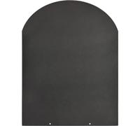 Plataforma protectora para suelos para estufas de leña y pellets de acero 80x60