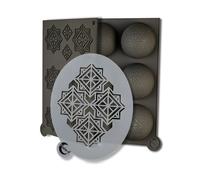 Plate It Moldes de silicona Plate-it infinity 3 piezas Gris