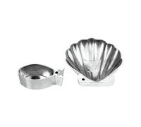 Plate It Set de 2 moldeadores de galletas Plate-it under the sea Acero