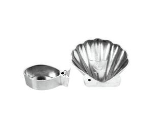 Plate It Set de 2 moldeadores de galletas Plate-it under the sea Acero