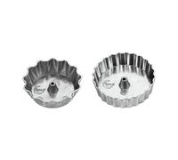 Plate It Set de 2 moldes para tartaletas Plate-it Acero