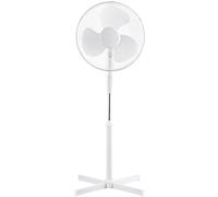 Platinet PRSF16W Ventilador de pie de gran potencia 40 W con mando a distancia Blanco - Nuevo