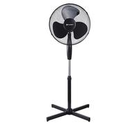 Platinet PSF1616B Ventilador de pie de gran potencia de 40 W con 3 niveles de velocidad / función Swing Negro - Nuevo