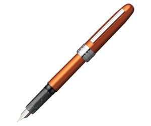 PLATINUM Plaisir Pgb-1000 Nova - Pluma estilográfica, tamaño mediano, color naranja