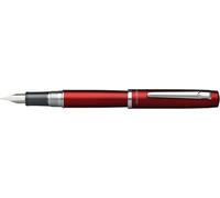 PLATINUM Procyon PNS5000-10 - Pluma estilográfica (punta fina, color rojo, hecha a mano), color rojo