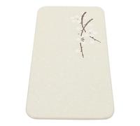 Plato de Cerámica Japonés Pintado a Mano, Elegante y Creativo | Cerámica de Color Claro, Tacto Suave sin Rebabas, Fácil de Limpiar, Decoración para Mesa de Comedor