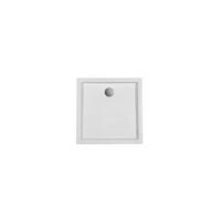 Plato de Ducha Acrílico 70x70 cm Blanco Mosaico Unisan - Sin válvula