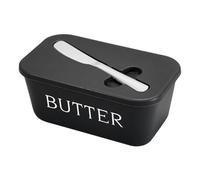 Plato de mantequilla con tapa, de mantequilla Airtight, 6,57 x 3,82 x 2,91 pulgadas, bandeja de cortador, guardián sellado resistente para refrigerador, comedor, servidor, mostrador, fridge