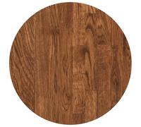 Plato de mesa de madera de Chene macizo, 30 x 4 cm, color marrón claro | Diseño reversible, fácil mantenimiento, para cocina salón comedor