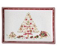 Plato de pastelería de invierno, rectangular, grande, 400 x 275 x 28 mm | Villeroy & Boch | N.º de artículo: 1486122850 | EAN: 4003686289062