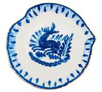 Plato de postre DIESEL CLASSICS ON ACID DEER 21 cm, azul, porcelana, Seletti