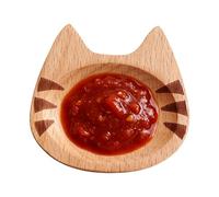 Plato de salsa - Platos reutilizables para servir, plato de salsa en forma de gato, para el hogar, cocina, fiesta, reunión, postre, aperitivos, charcutería, salsa, alimentos, frutas