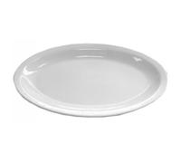 Plato De Servicio Saturnia Roma Ovalado Blanco
