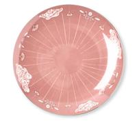 Plato de servir Westwing Collection Mystic plato cuadrado rosa