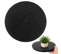 Plato Giratorio 30 cm 360 Grados Plataforma Giratoria Plato Giratorio Bandeja Giratoria para Ordenador portátil Monitor TV Altavoz artesanía Plantas Cocina