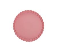 plato gratinado Plato redondo for pizza, plato for hornear de cerámica for el hogar(Pink,Pequeño)