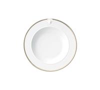 Plato Hondo Versace Medusa Meandre d’Or 22 cm - Porcelana de Lujo | Diseño Icónico y Elegante | Vajilla Premium para Mesa Sofisticada | Pieza Coleccionable Versace Home