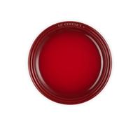 Plato Individual de 23 cm de Le Creuset en Tono Cereza, Ideal para Horno, Microondas y Lavavajillas - Alta Durabilidad y Diseño Elegante