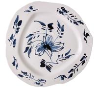 Plato llano DIESEL CLASSICS ON ACID ENGLISH DELFT 28 cm, blanco, porcelana, Seletti