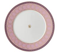 Plato llano Signum, Porcelana, Rosa OS